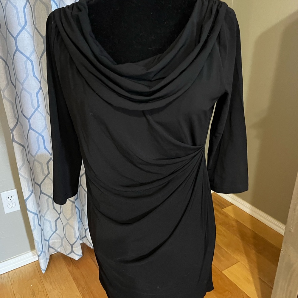 Beautiful gently used black dress size 10